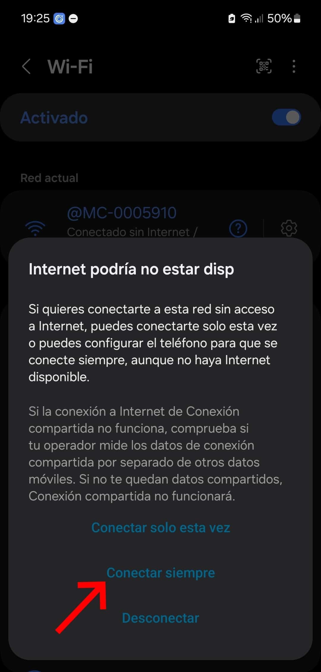 Conectar siempre OKAM Pro MA3_MW3