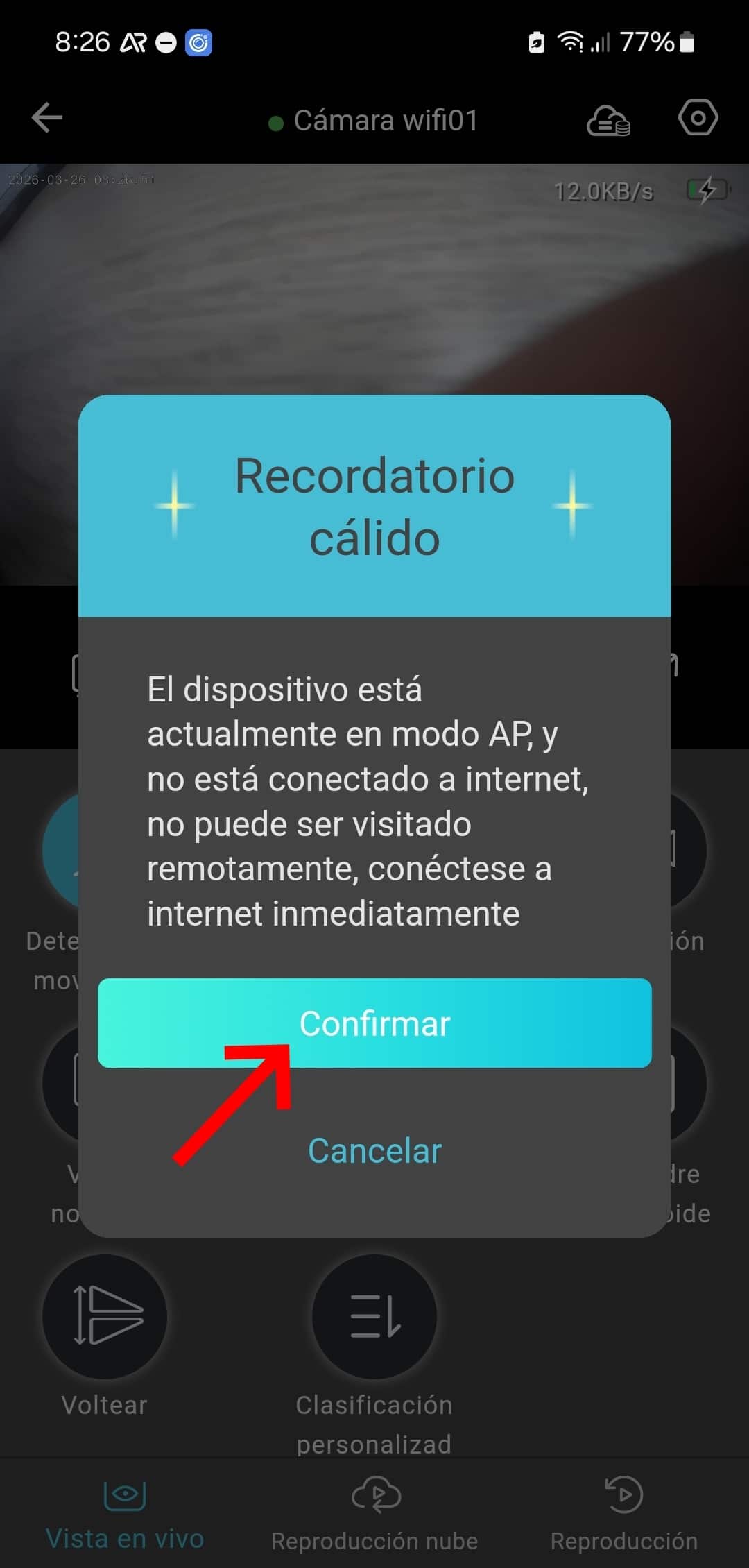 Conexión Modo AP