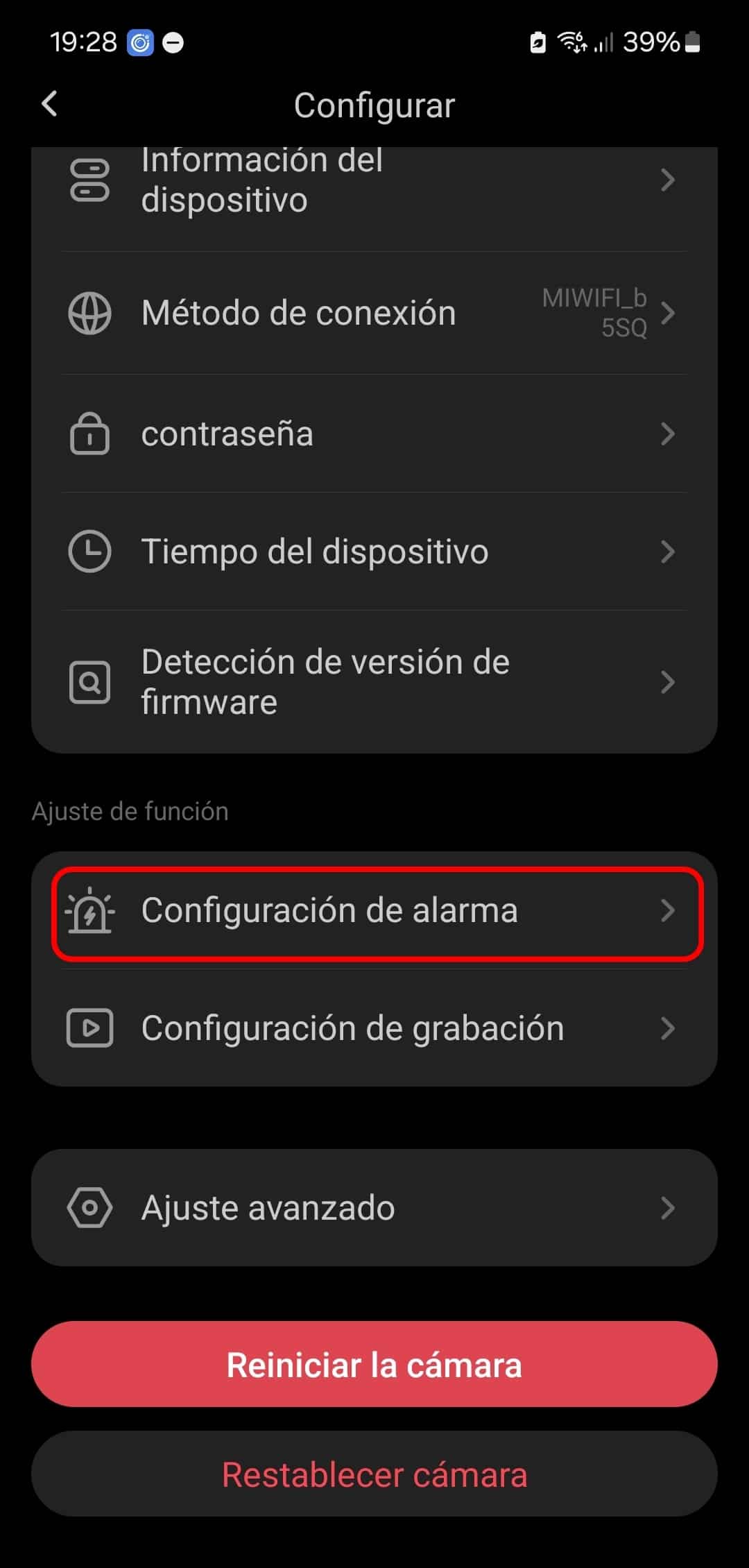 Configurar alarma V380 Pro IP601BW