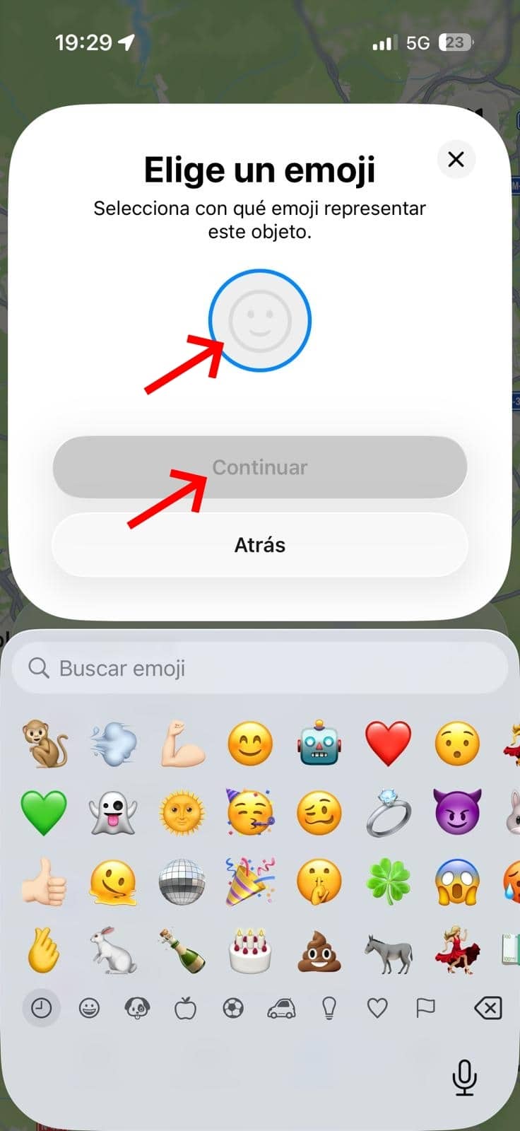 Elegir emoji TAG