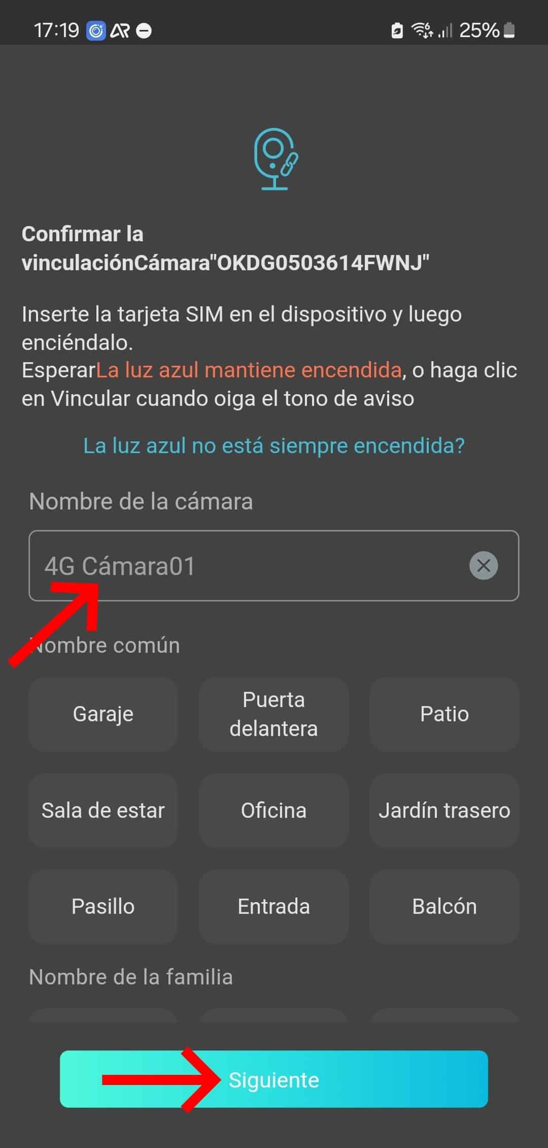 Finalizar configuracion OKAM Pro T9C6