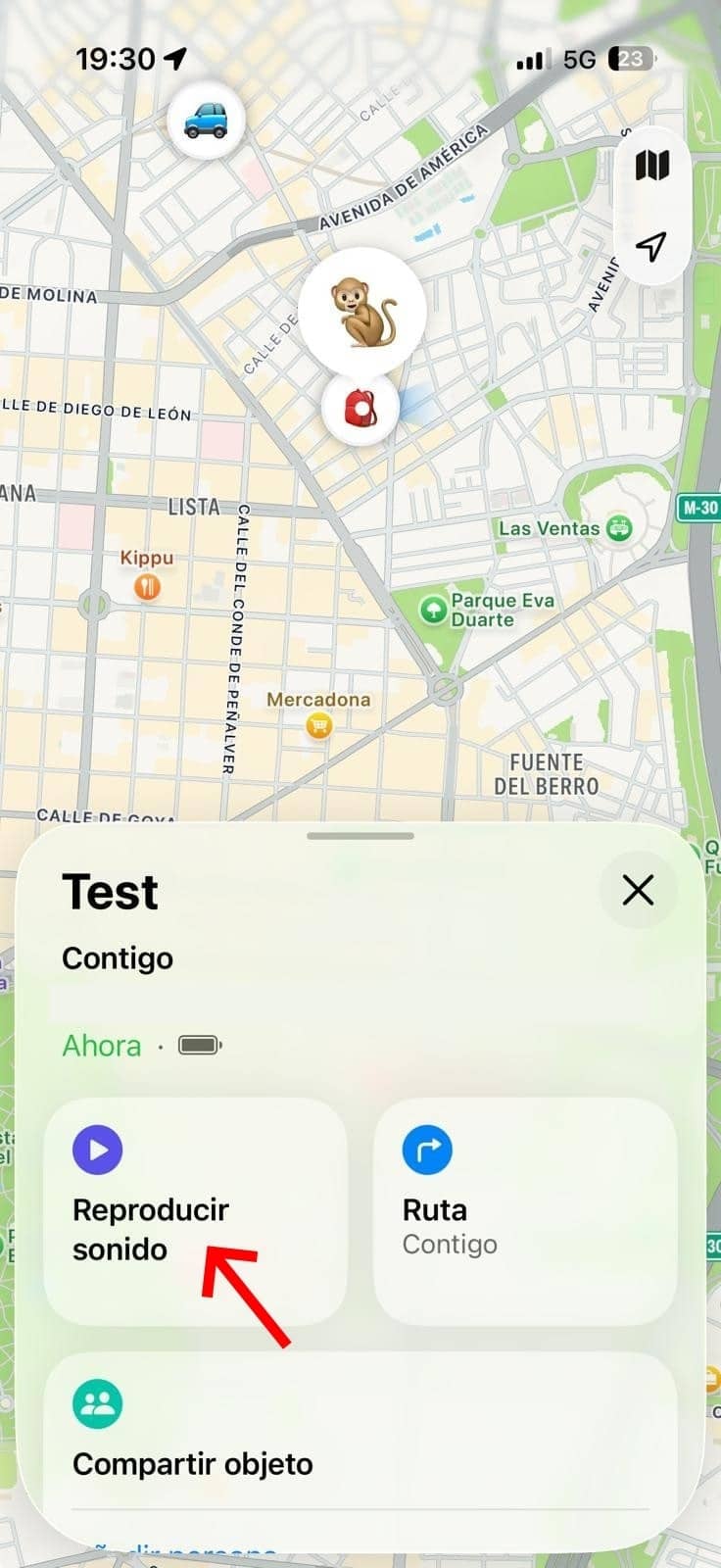 Localizar cerca TAG