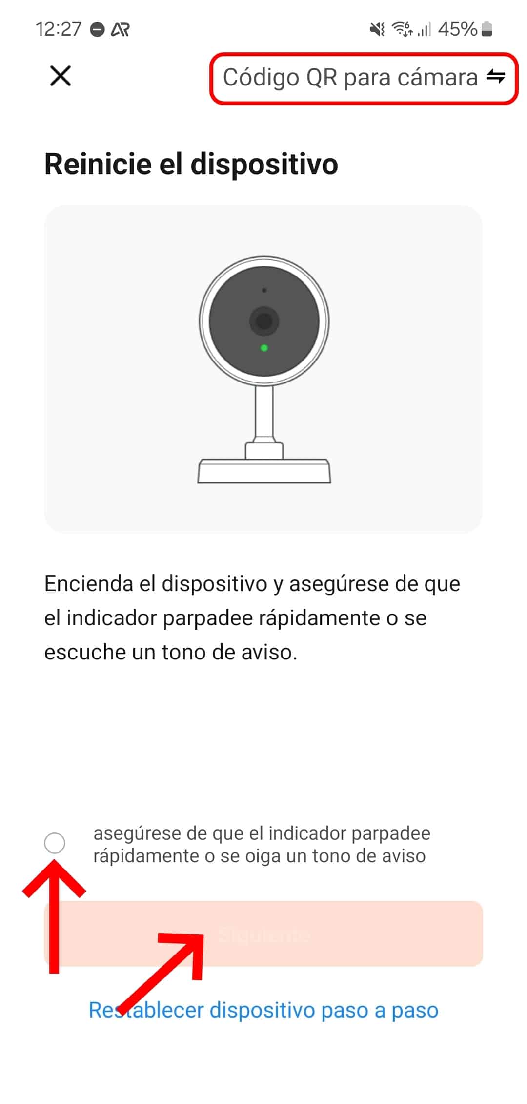 Marcar casilla TuyaSmart PD6