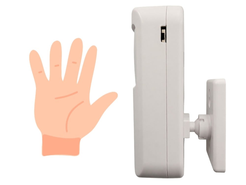 Instrucciones ALARMA - Sensor PIR pasar mano Panel
