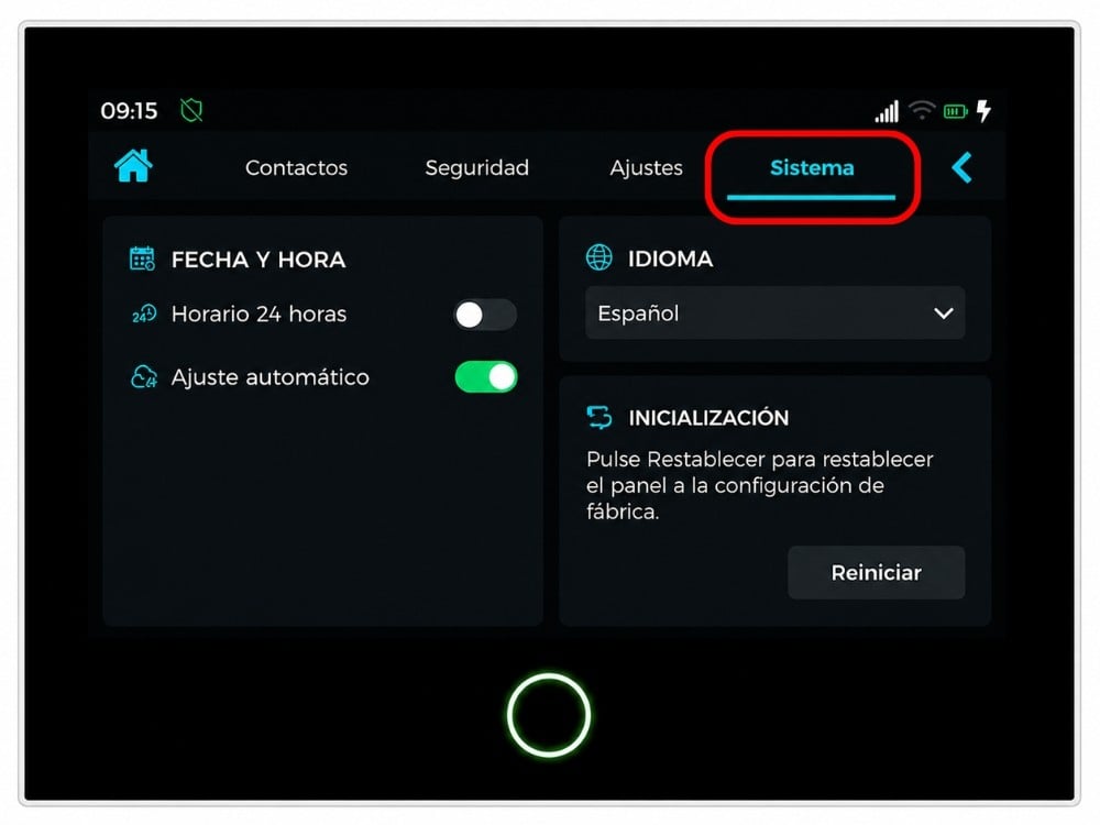 Instrucciones ALARMA - Sistema Alarma