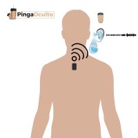 Ondas Inductivas Pieza GSM Pinganillo Nano Pinganillo Vip Pro SuperMini